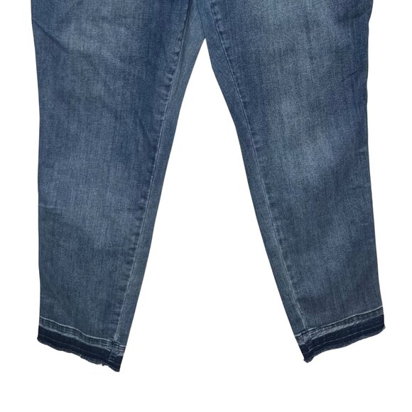 Lane Bryant Jeans Womens 18 Blue High Rise Super Stretch Skinny - Picture 4 of 9